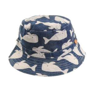 Whales Sun Hat - 1 - 3 years
