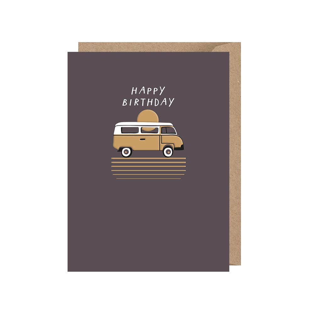 Happy Birthday - Camper Van