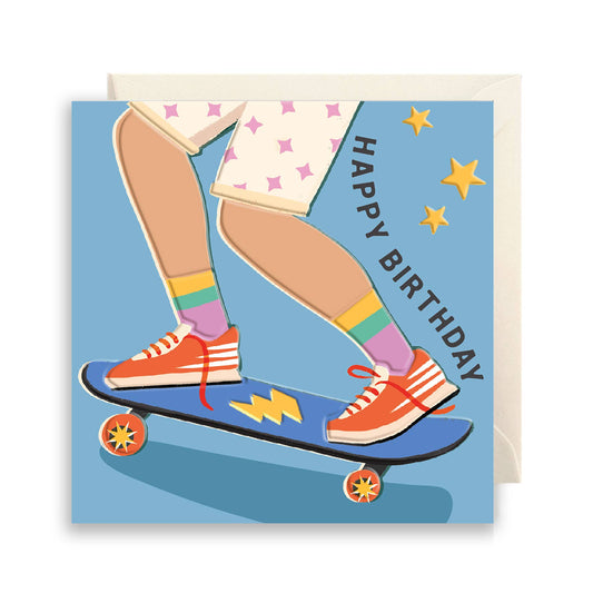 Happy Birthday skateboard 