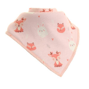 Woodland Animals Dribble Bib