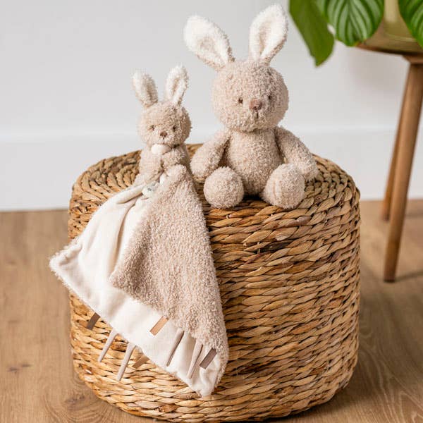 Nattou Rabbit - Cuddle Comforter for Babies 27cms