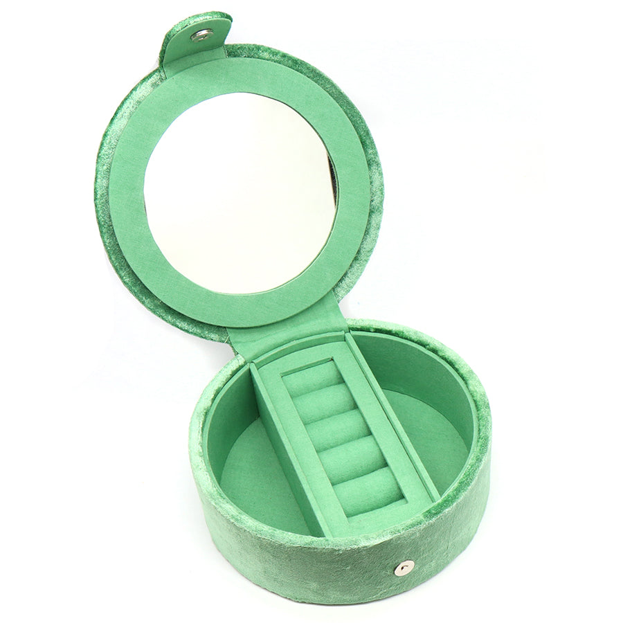 Green badger jewellery box