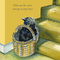 Max the Tabby Cat Greeting Card
