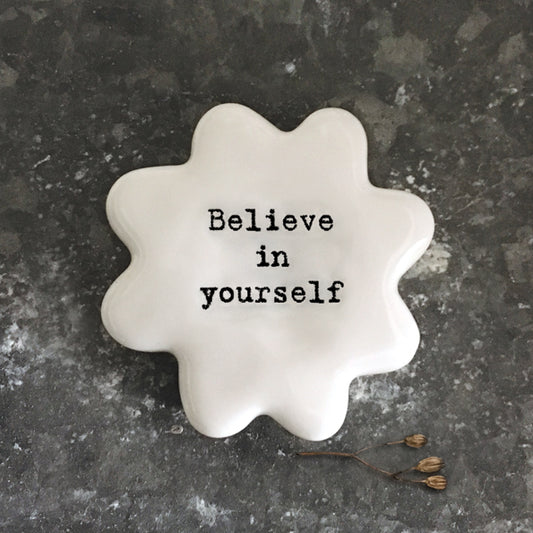 Flower token - Believe in Yourself