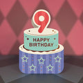 Age 9 Cake
