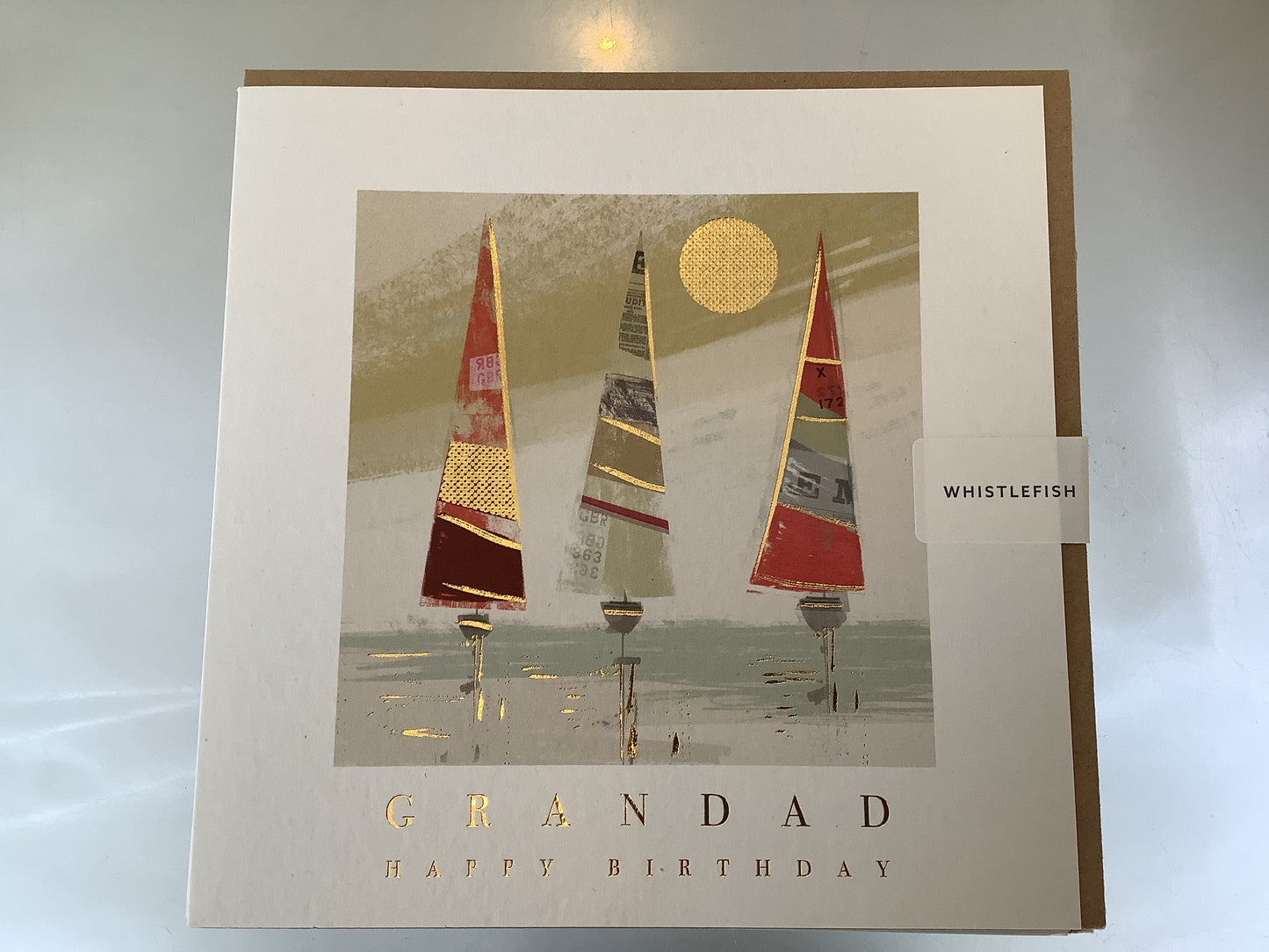 Tall ships Grandad happy birthday