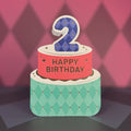 Age 2 Cake