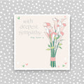 With deepest sympathy and love Greeting Card