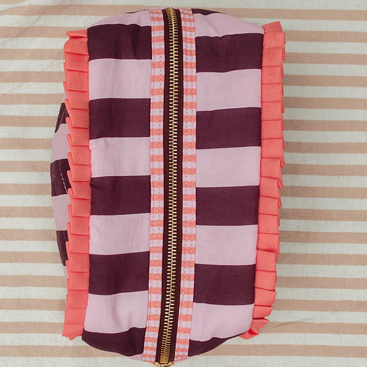 Joy Stripe Large Wash Bag