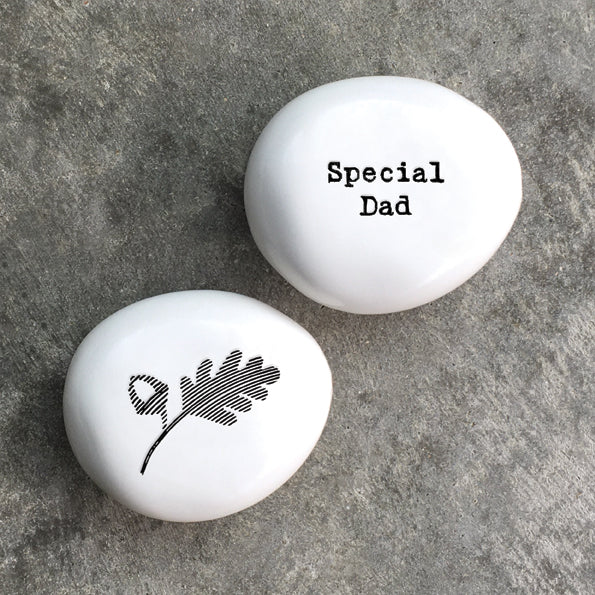 Porcelain Pebble - Special Dad