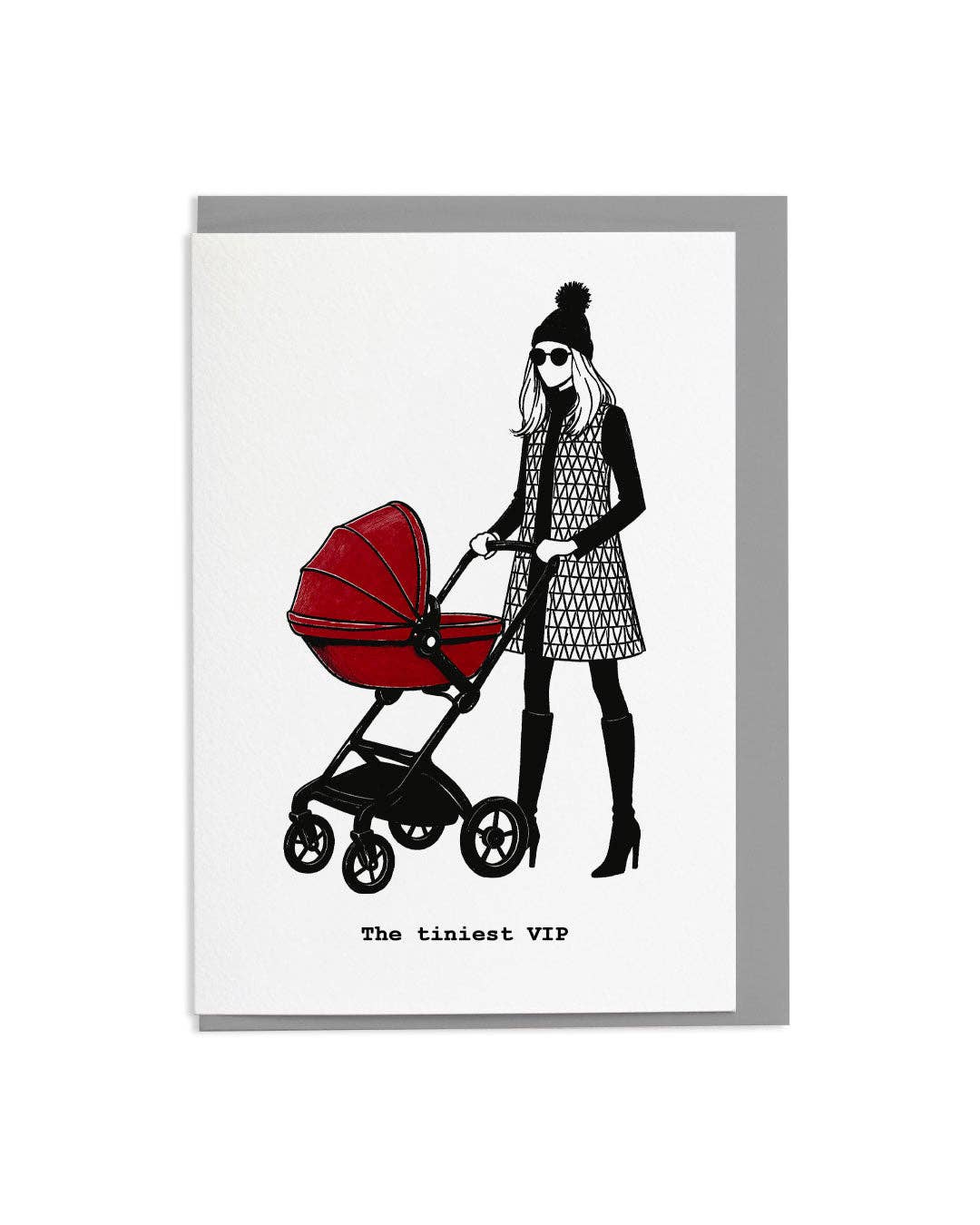 "The Tiniest Vip" Greetings Card
