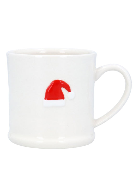 Santa Hat Stoneware Mini Mug