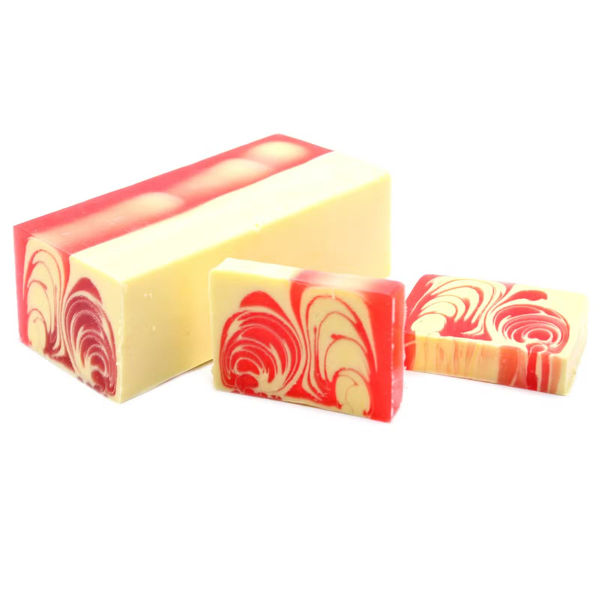 Handcrafted Soap Slice - Strawberry