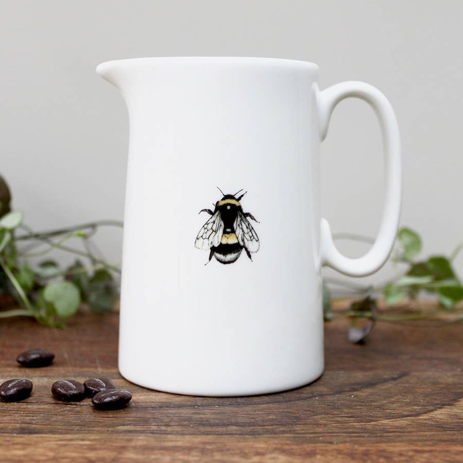 Bee Fine Bone China Half Pint Jug in Gift Box