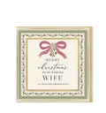 Merry Christmas To My Darling Wife, Greetings Card