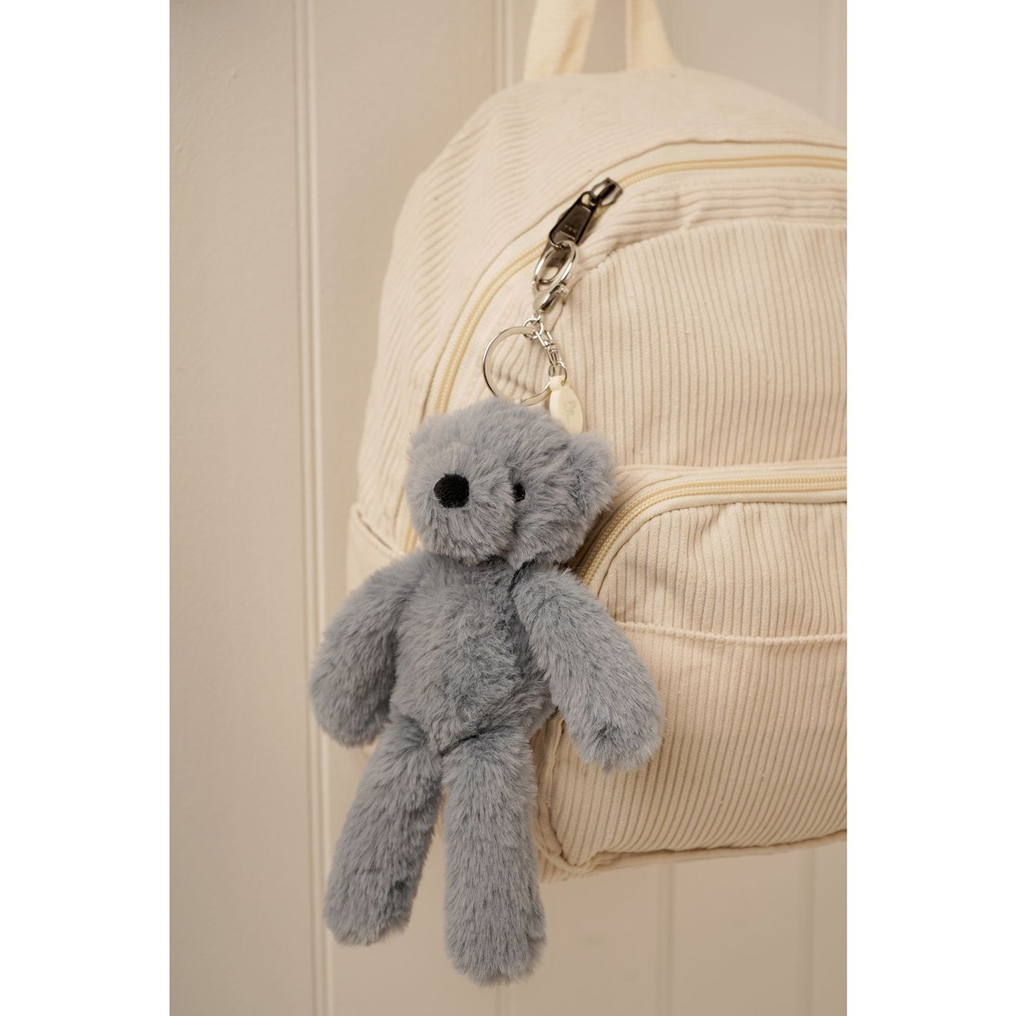 Pip the Plush Petrol Blue Bear Keyring