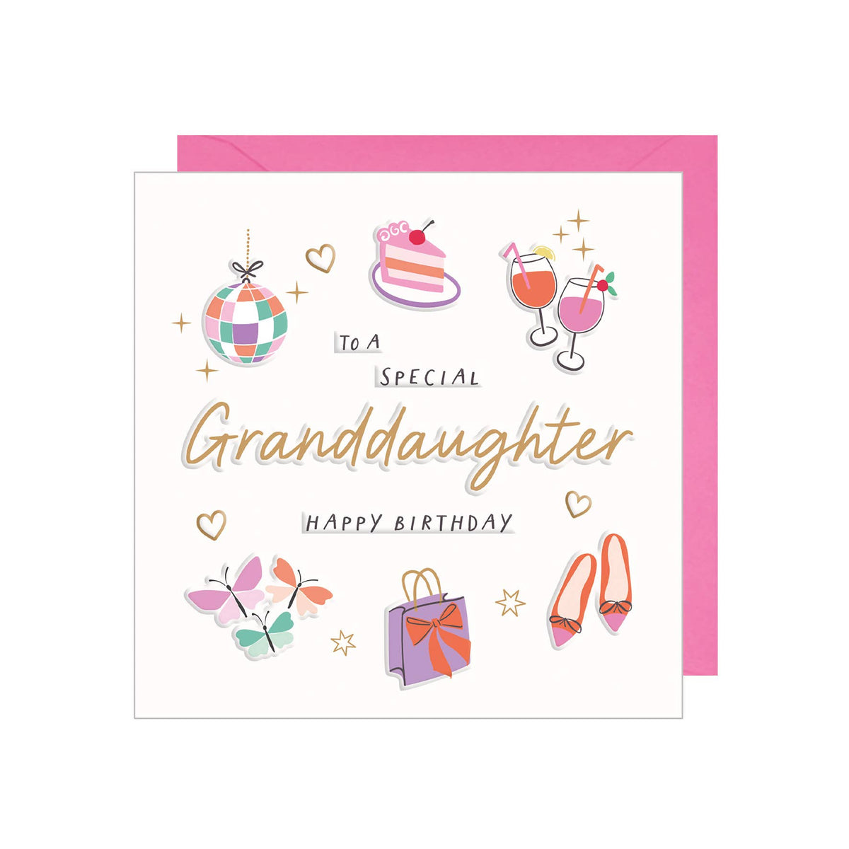 To a special Granddaughter - Happy Birthday