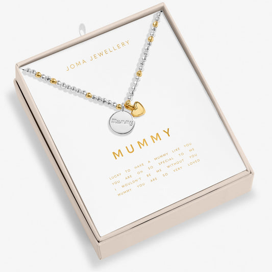 SO LOVED | MUMMY | Silver & Gold Plated | Necklace | 46cm + 5cm extender