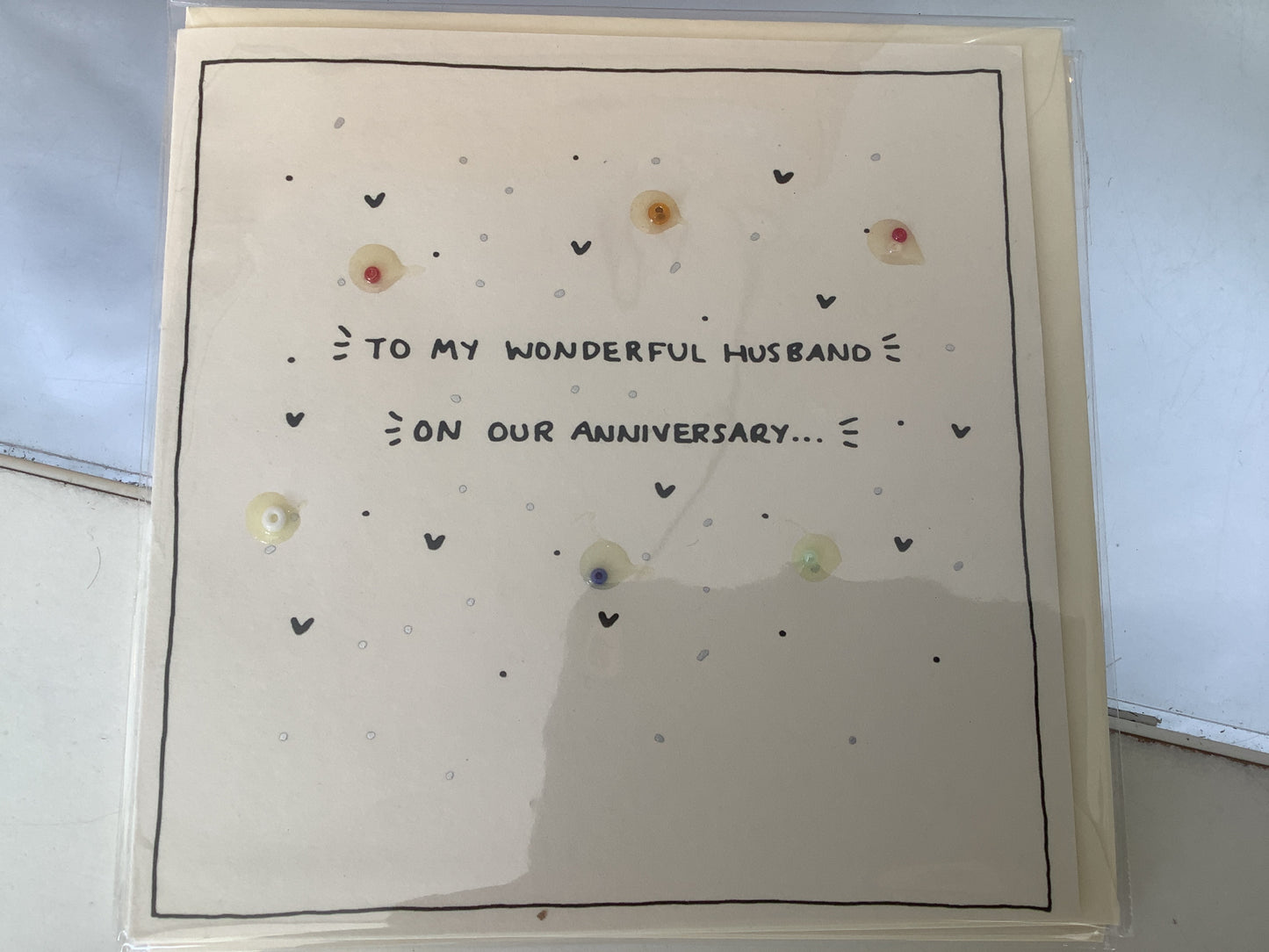 To My Wonderful Husband on our Anniversary
