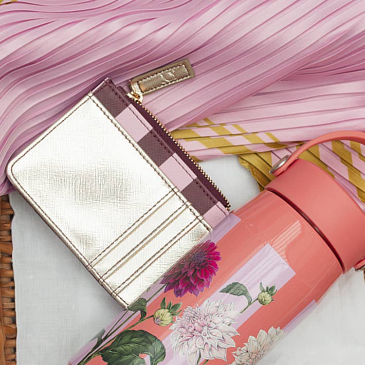 Joy Stripe Purse and Card Wallet