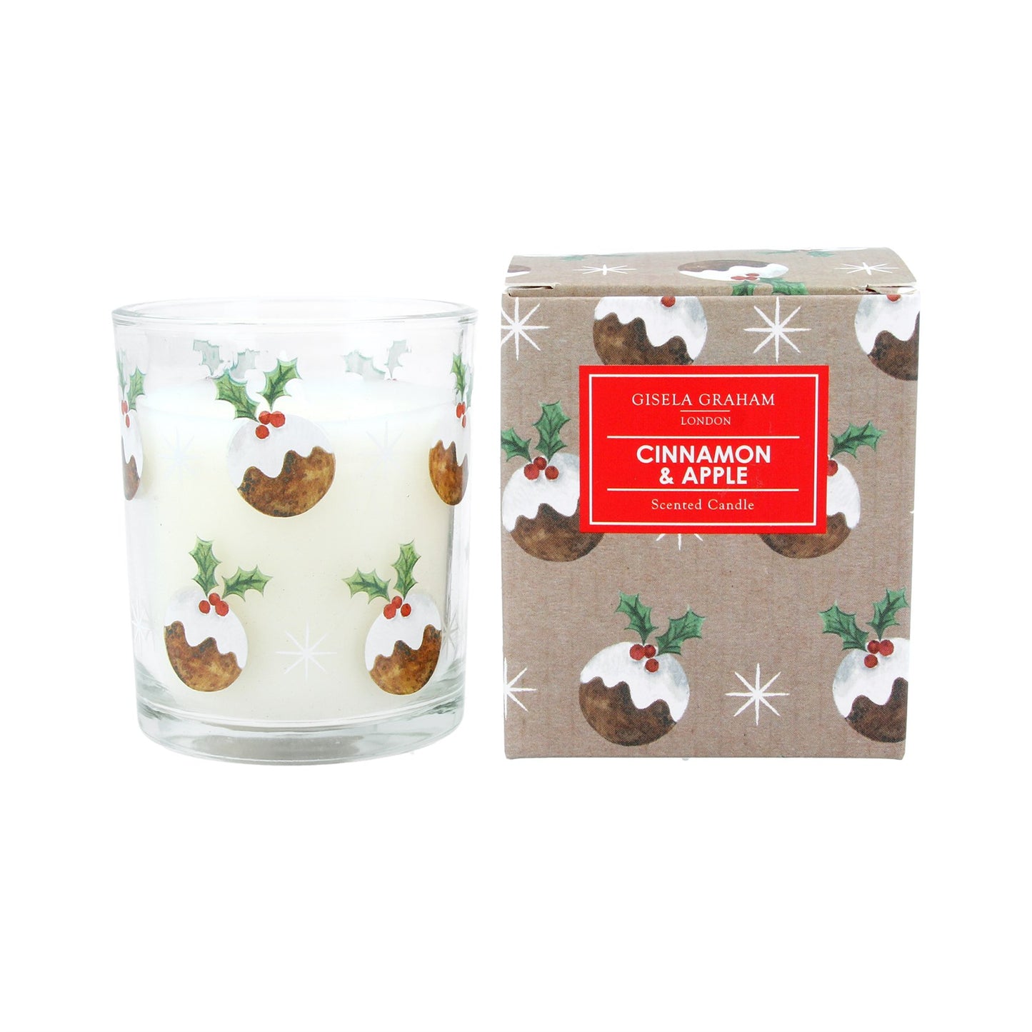 Christmas Pudding Boxed Scented Candle