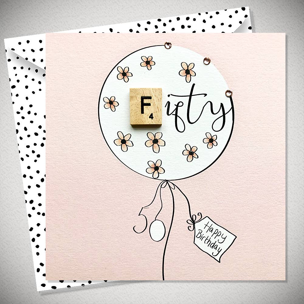 Age 50 HAPPY BIRTHDAY.. FIFTY