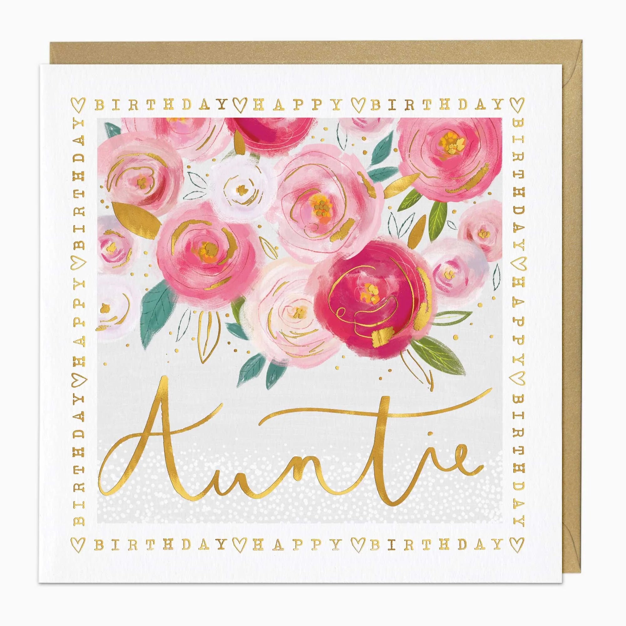 Auntie Birthday Card