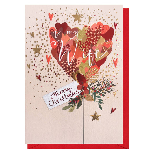 Wife Love Balloon Christmas