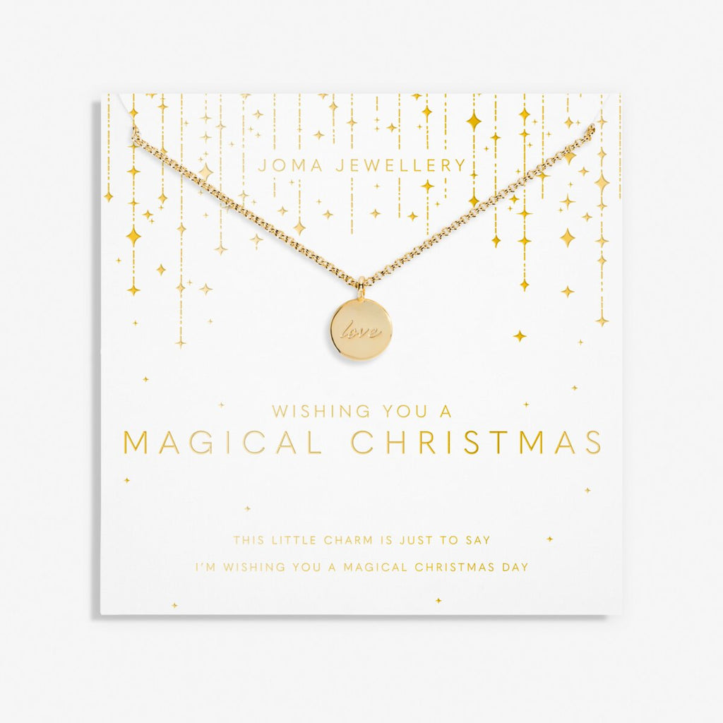 My Moments Gold Necklace Magical Christmas