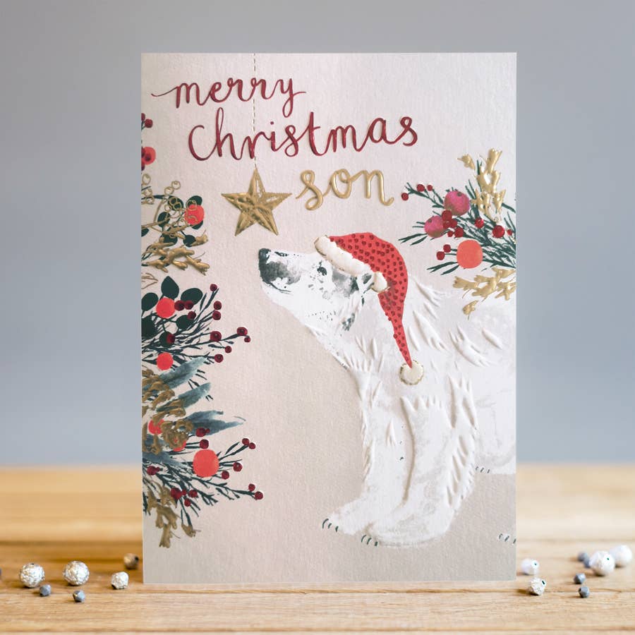 Merry Christmas Son Card
