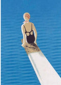 To Tomita Beach Art Greeting Card