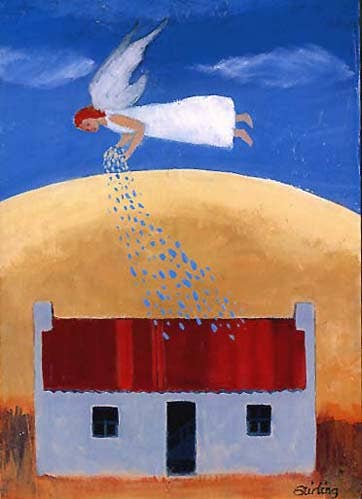 Blessings Art Greeting Card