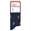 The Furious Footballer | Novelty Socks for Football Fans