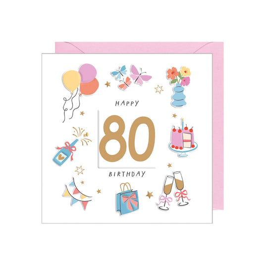 Age 80 Happy Birthday