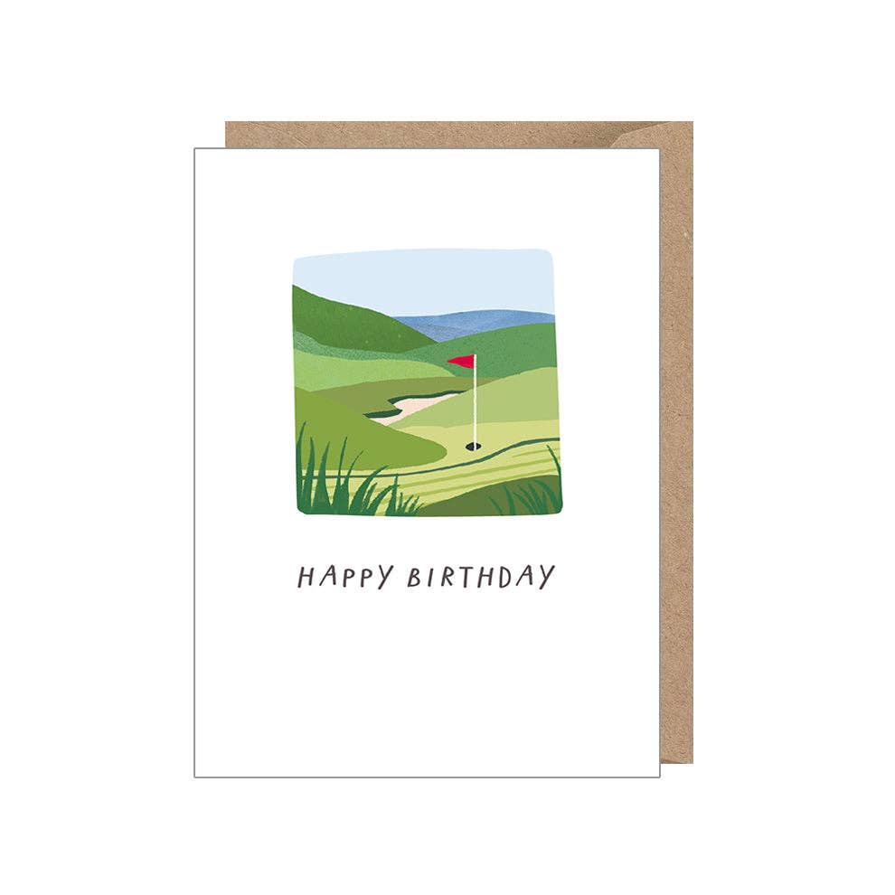 Happy Birthday - Golf