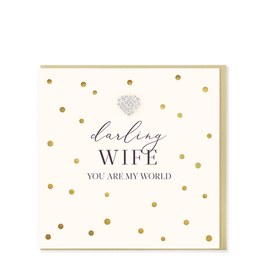 Darling Wife You Are My World MD168 x 6