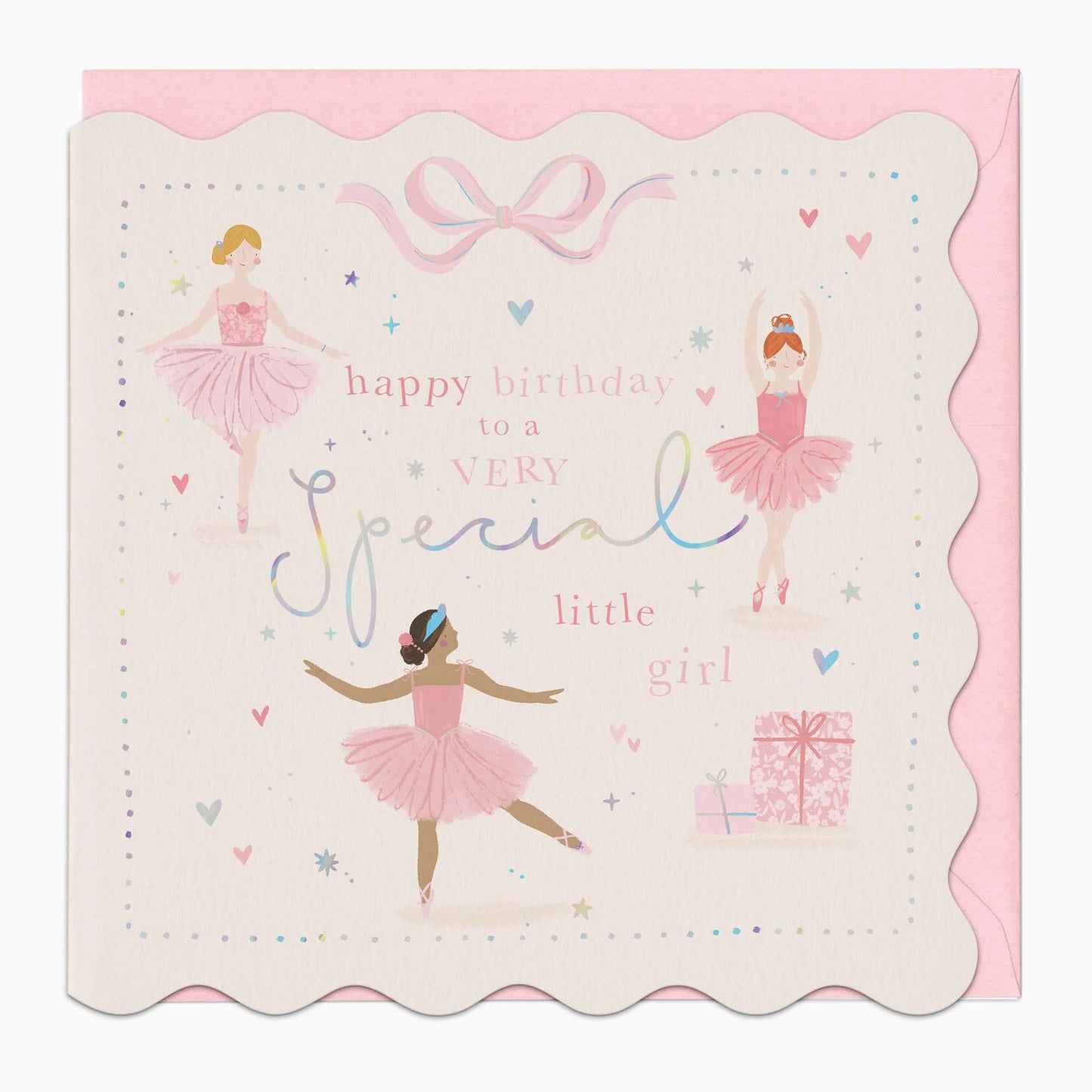 Ballerina Birthday Card