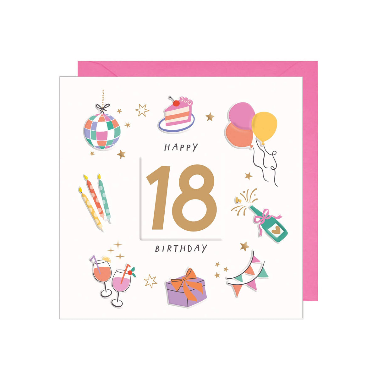 Age 18 Happy Birthday