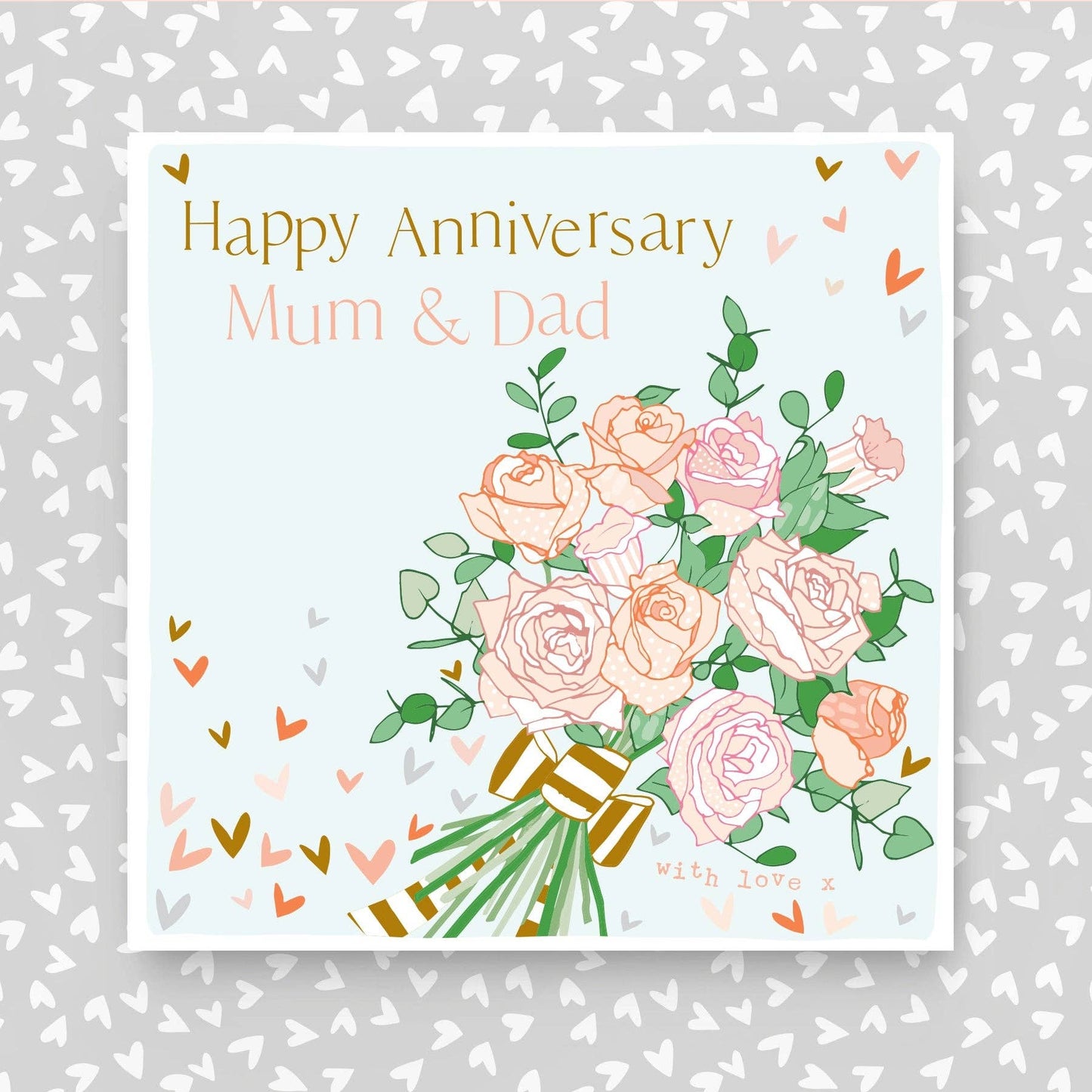 Mum & Dad Anniversary Greeting Card