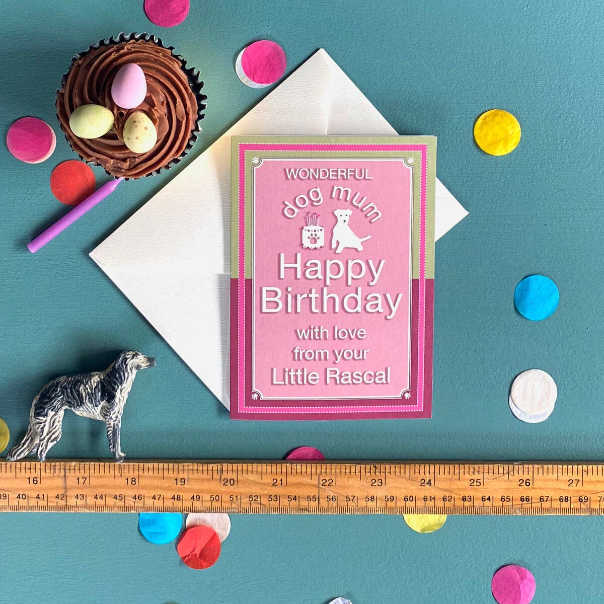 Cards From The dog | Little Rascal Greeting Card