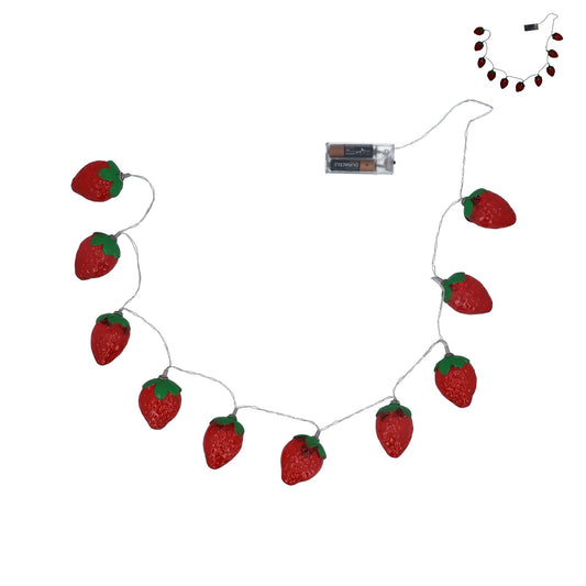Strawberry Acrylic LED String Lights