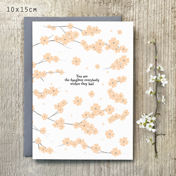 Blossom Card Daughter