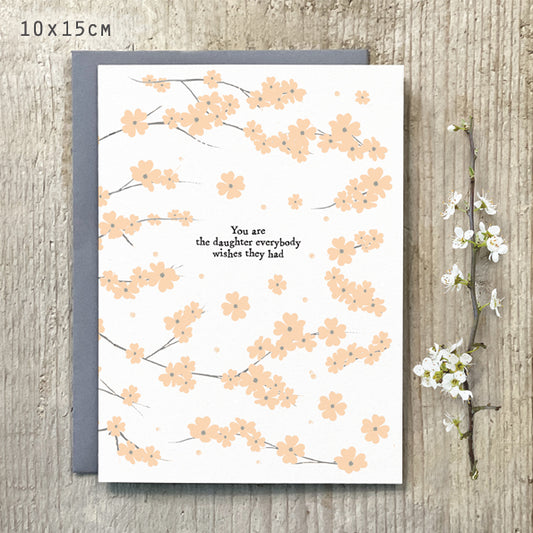 Blossom Card Daughter