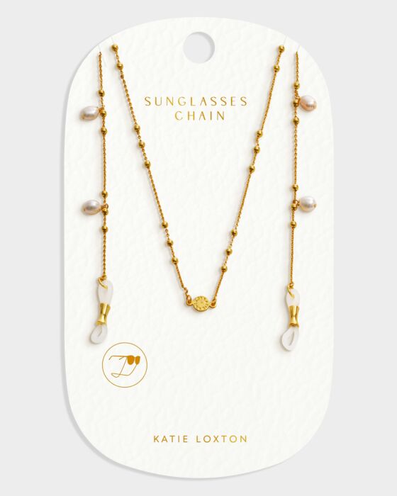 SOL PEARL SUNGLASSES CHAIN | Gold