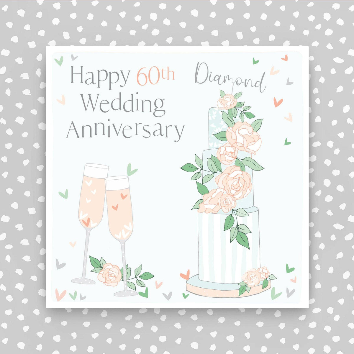 60th Wedding Anniversary Card