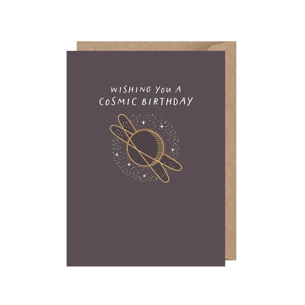 Wishing you a cosmic birthday - Planet