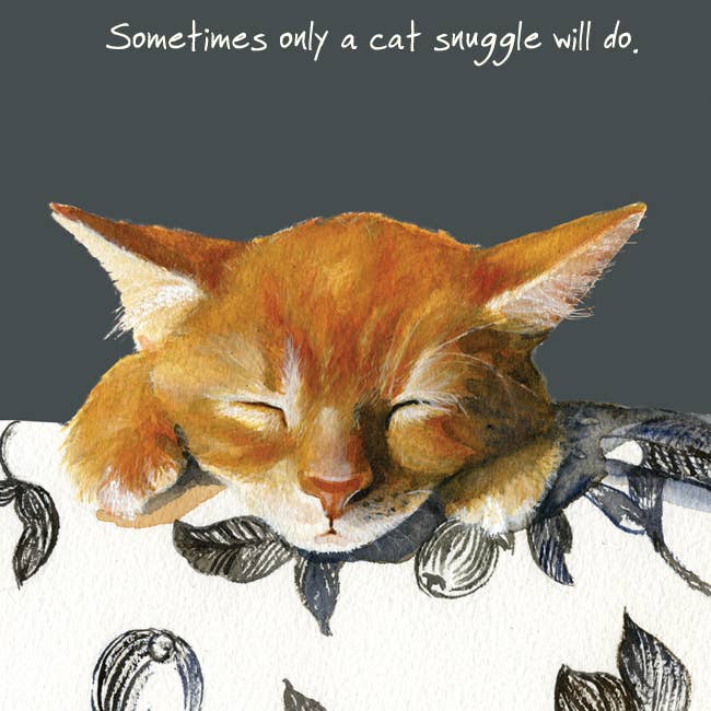 Ginger Cat Greeting Card