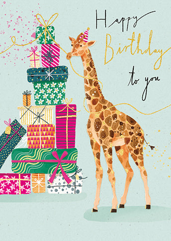 Happy Birthday to You Giraffe