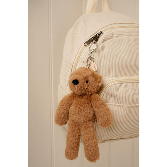 Hampton the Plush Brown Bear Keyring