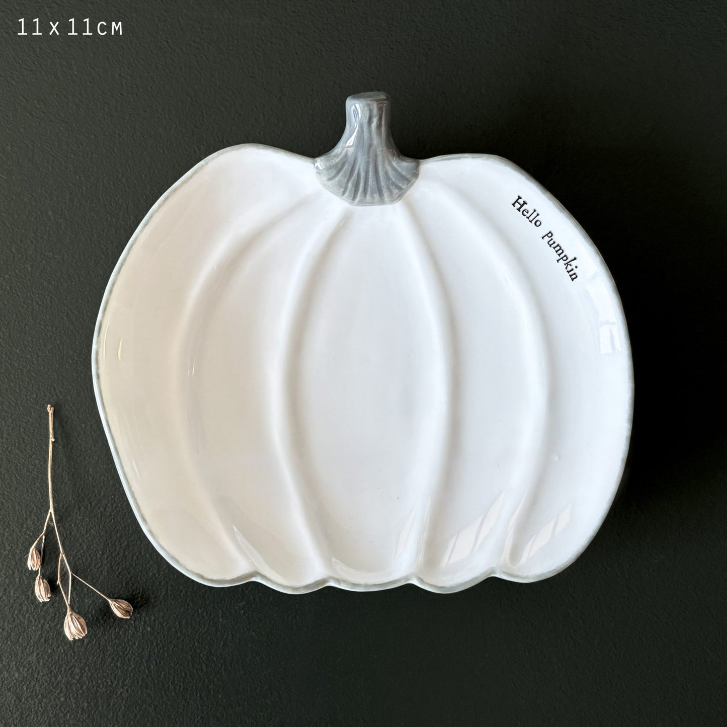 Pumpkin Dish Hello Pumpkin